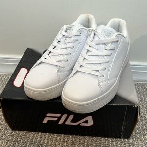 Fila Amalfi Stacked White/Msil/White size 8